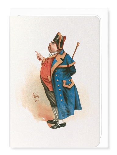 Ezen Designs - Mr Bumble (1889) - Greeting Card - Front