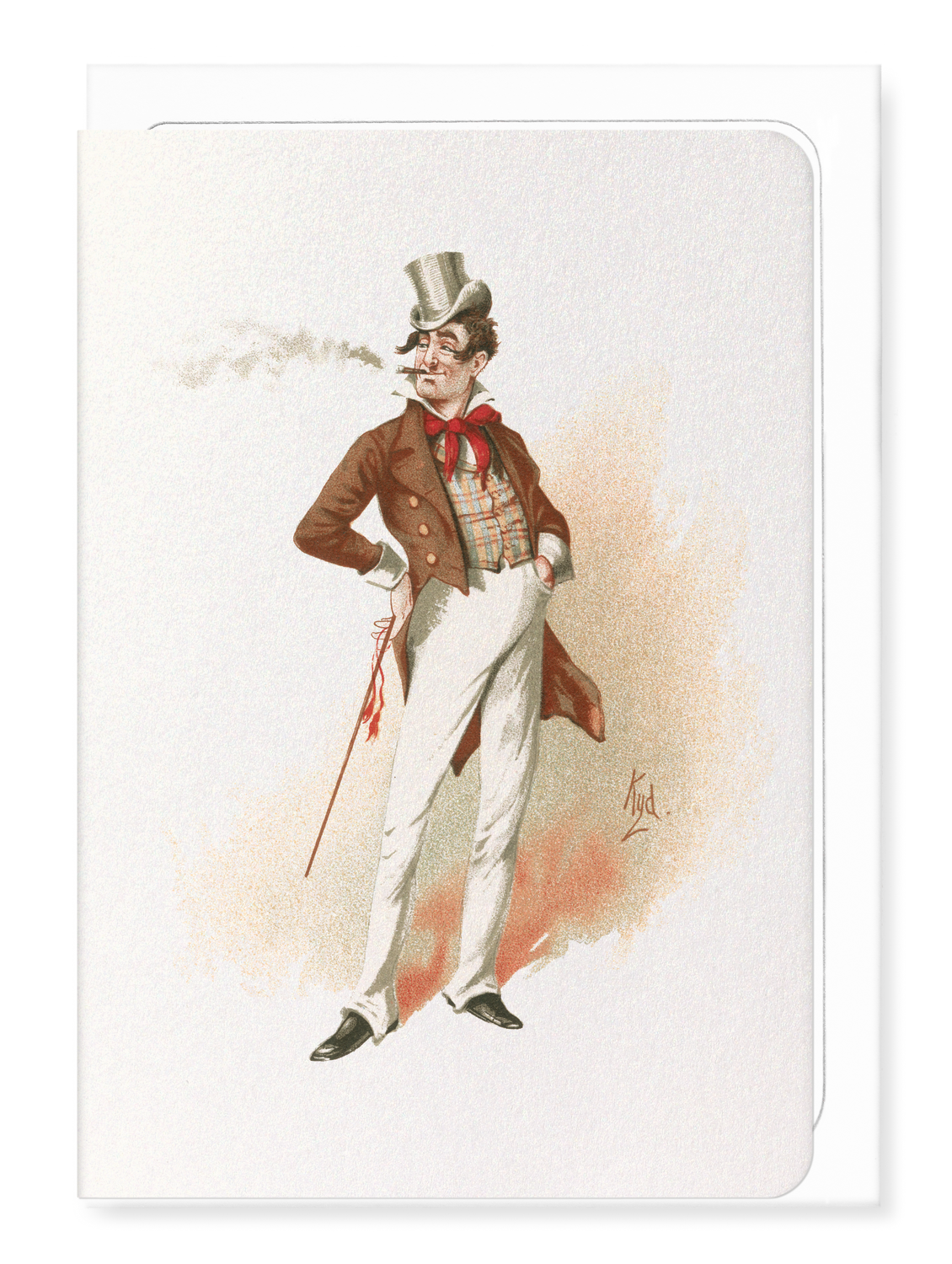 Ezen Designs - DICK SWIVELLER (1889) - Greeting Card - Front