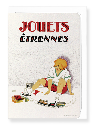 Ezen Designs - Jouets Etrennes (c.1920) - Greeting Card - Front