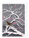 Ezen Designs - Snow plum blossoms - Greeting Card - Front