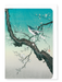 Ezen Designs - Bush warbler and plum blossoms - Greeting Card - Front