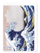 Ezen Designs - Great wave off Kanagawa (1831) - Greeting Card - Front