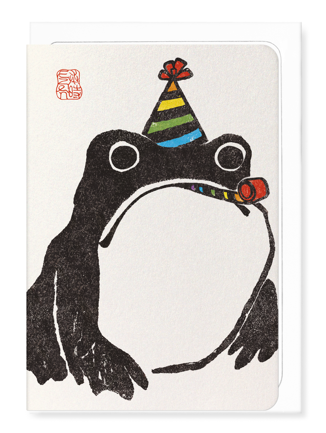 Ezen Designs - PARTY EZEN FROG - Greeting Card - Front