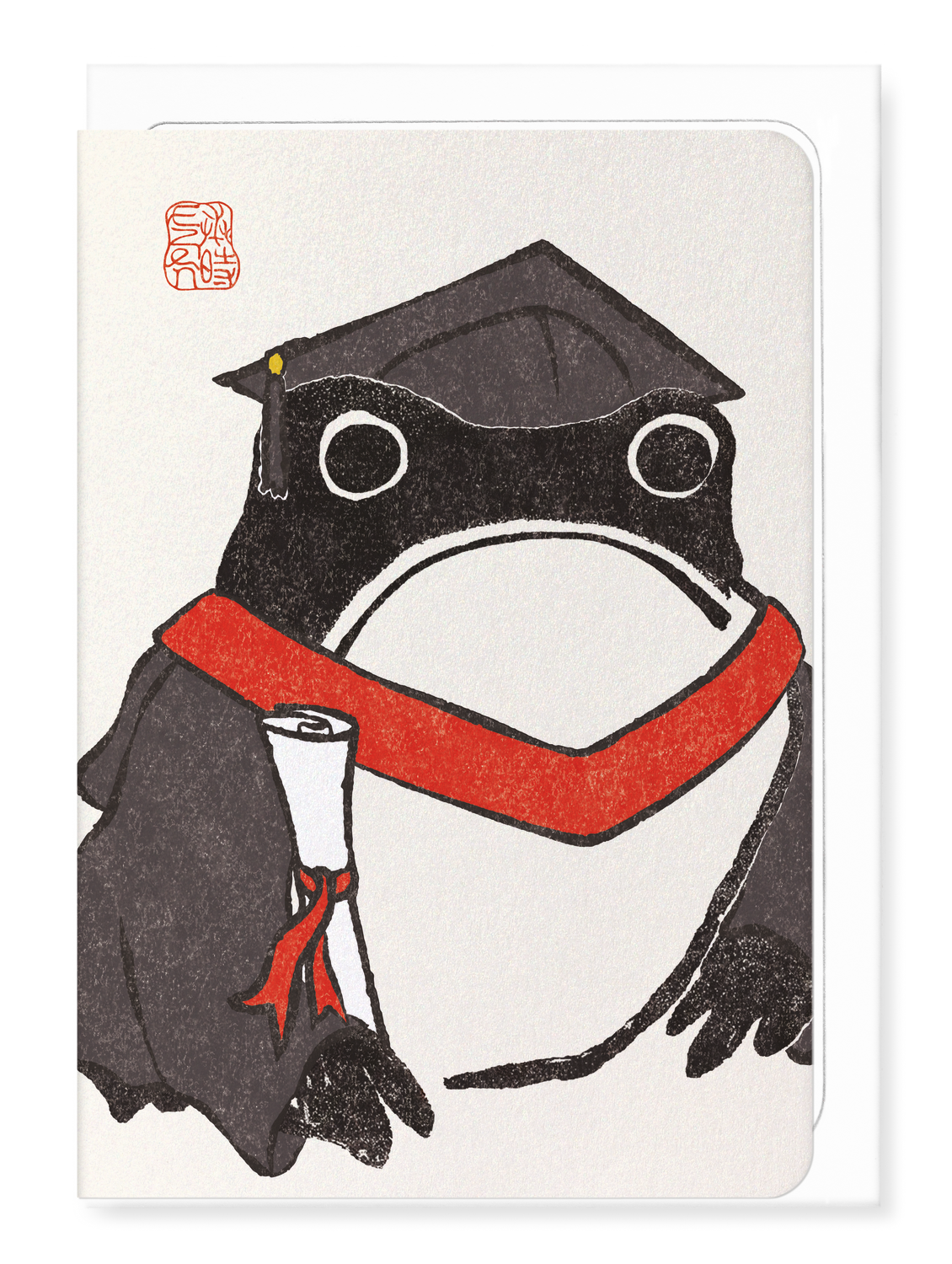 Ezen Designs - Graduation Ezen Frog - Greeting Card - Front