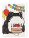 Ezen Designs - Birthday Ezen Frog - Greeting Card - Front