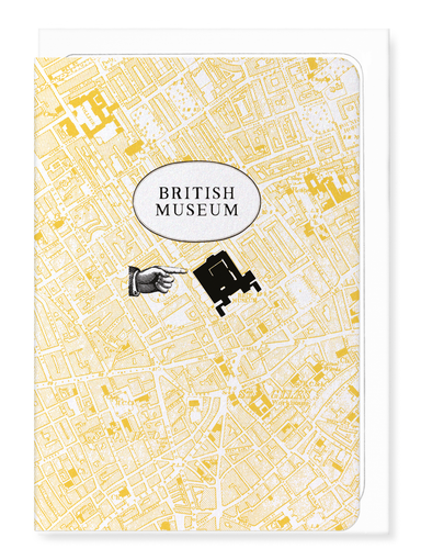 Ezen Designs - British Museum - Greeting Card - Front