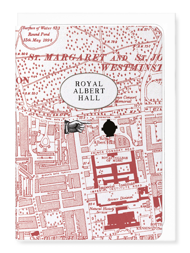 Ezen Designs - Royal Albert Hall - Greeting Card - Front