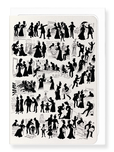 Ezen Designs - Lively Paris - Department Stores - Greeting Card - Front