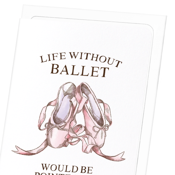 LIFE WITHOUT BALLET: Victorian Greeting Card