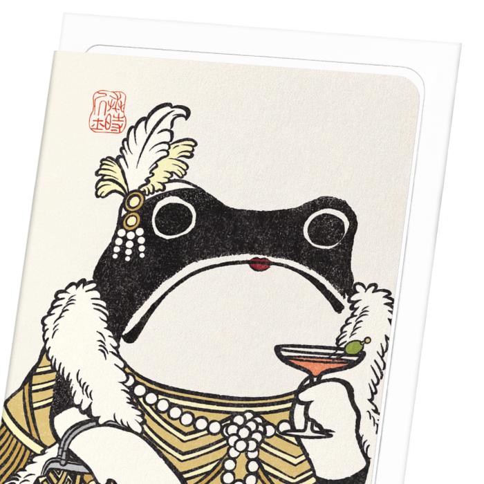 GRENOUILLE EZEN LADY GATSBY: Greeting Card