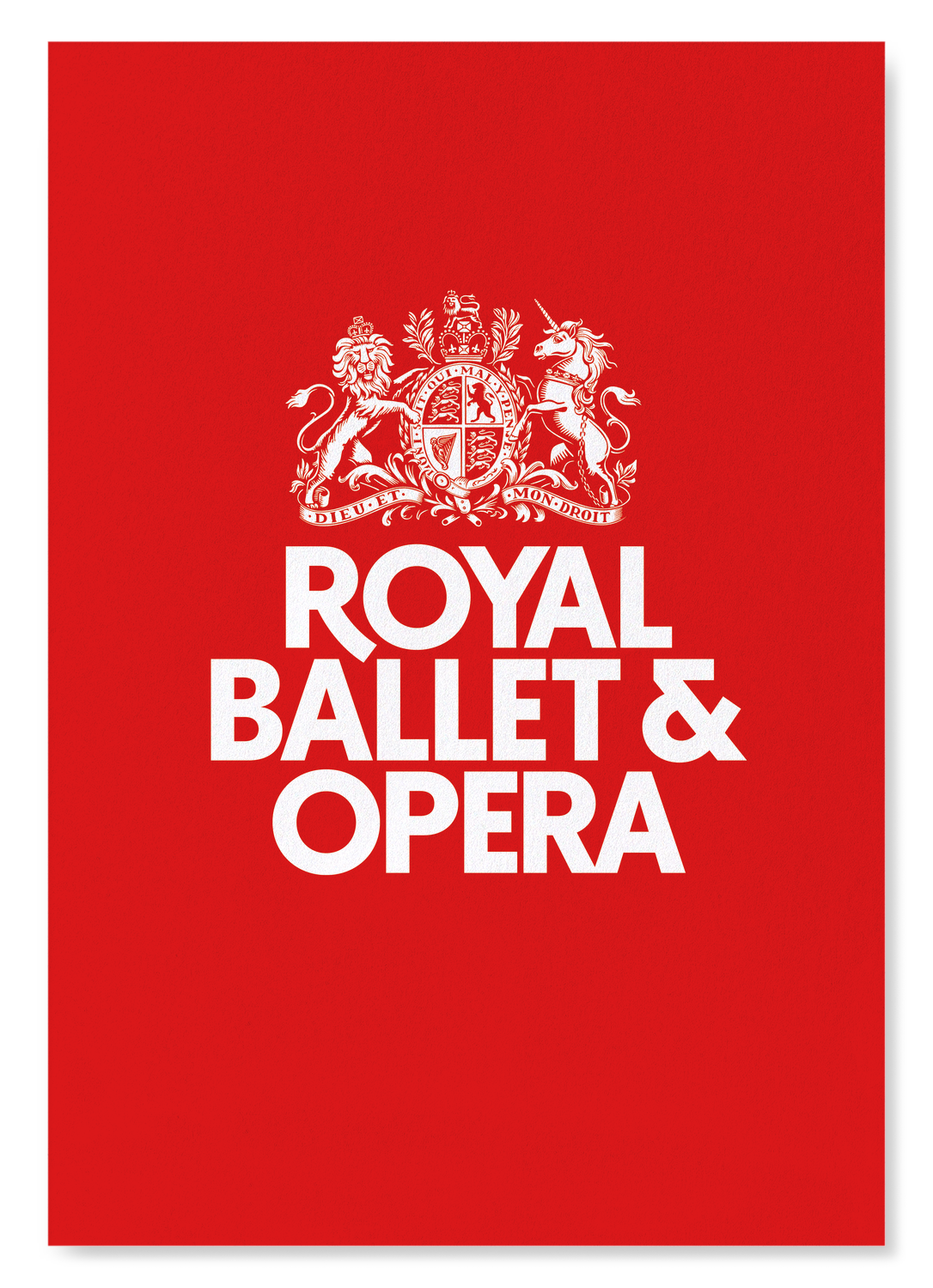 ROYAL BALLET & OPERA: Bespoke Art Print