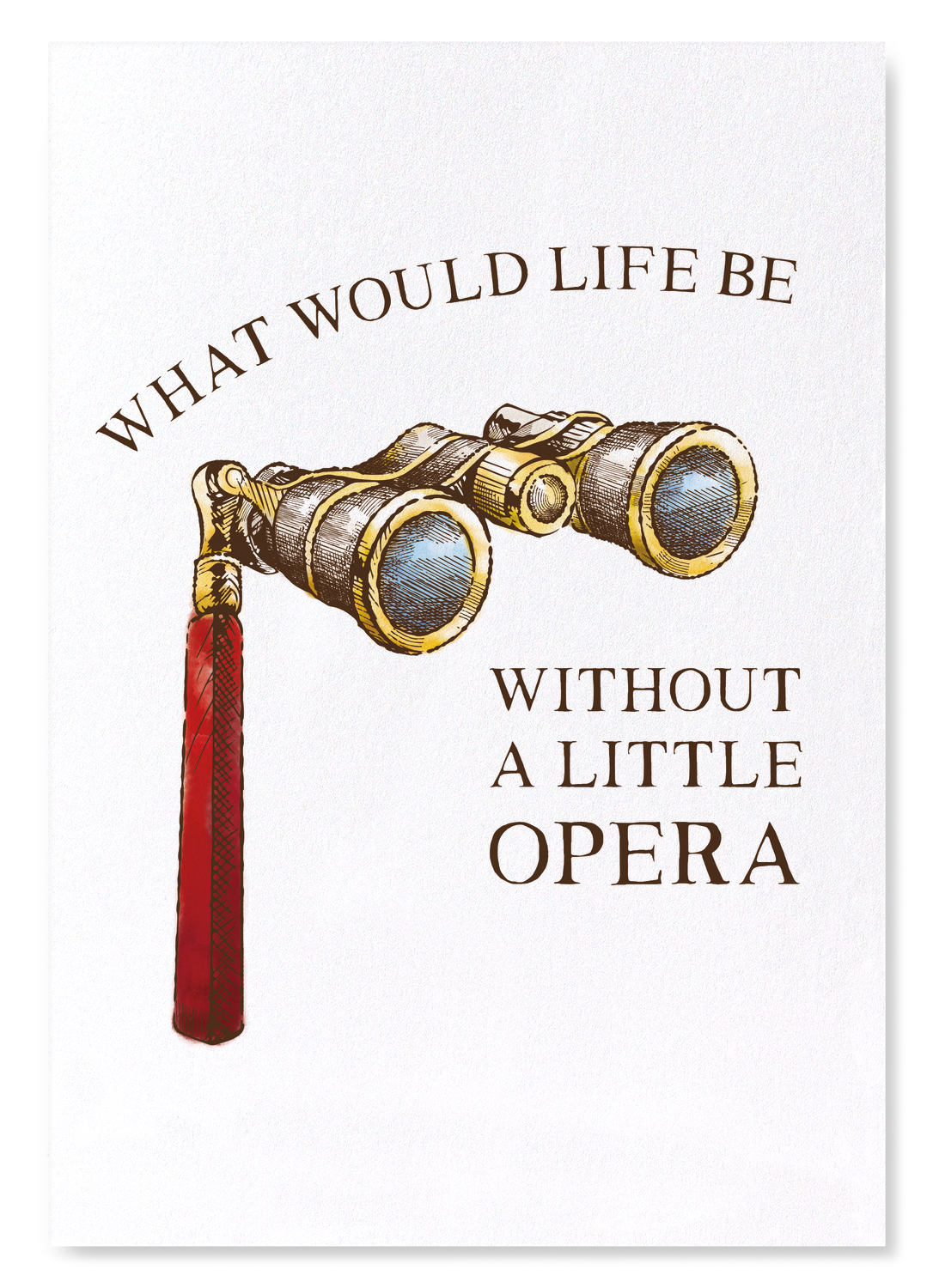 LIFE AND OPERA: Victorian Art Print