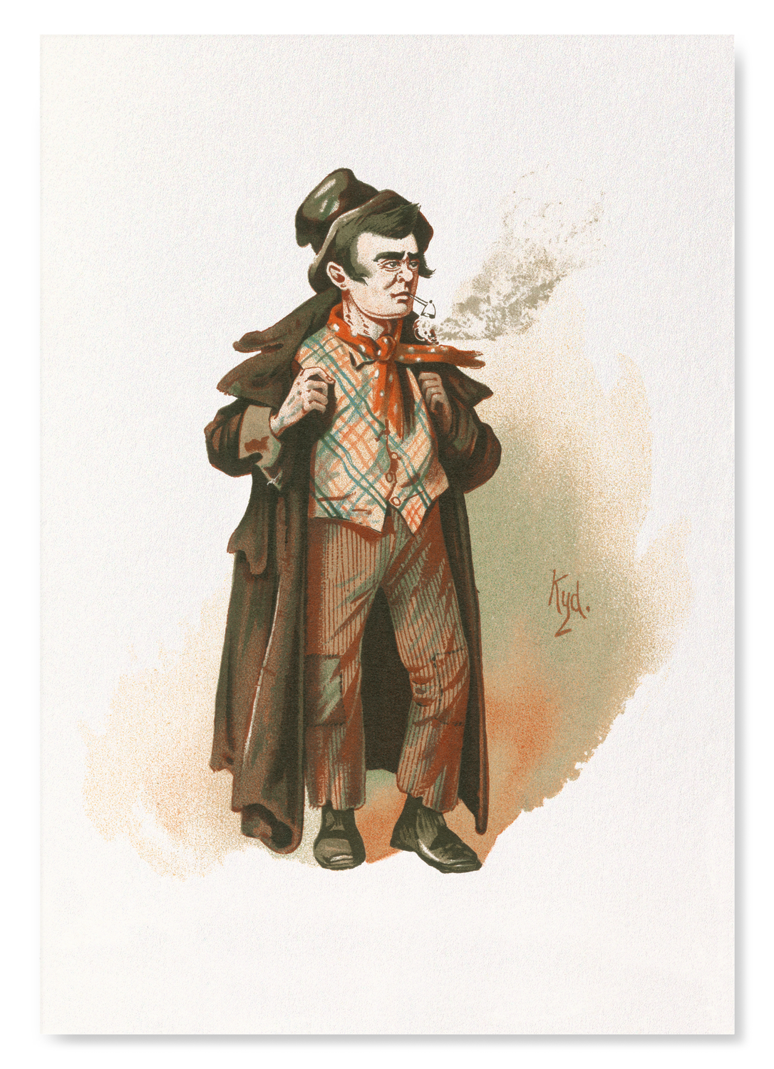 THE ARTFUL DODGER (1889): Painting Art Print