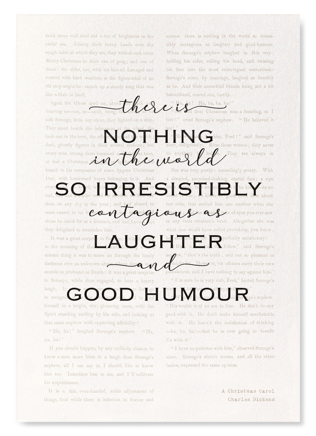 LAUGHTER AND GOOD HUMOUR (1843): Victorian Art Print