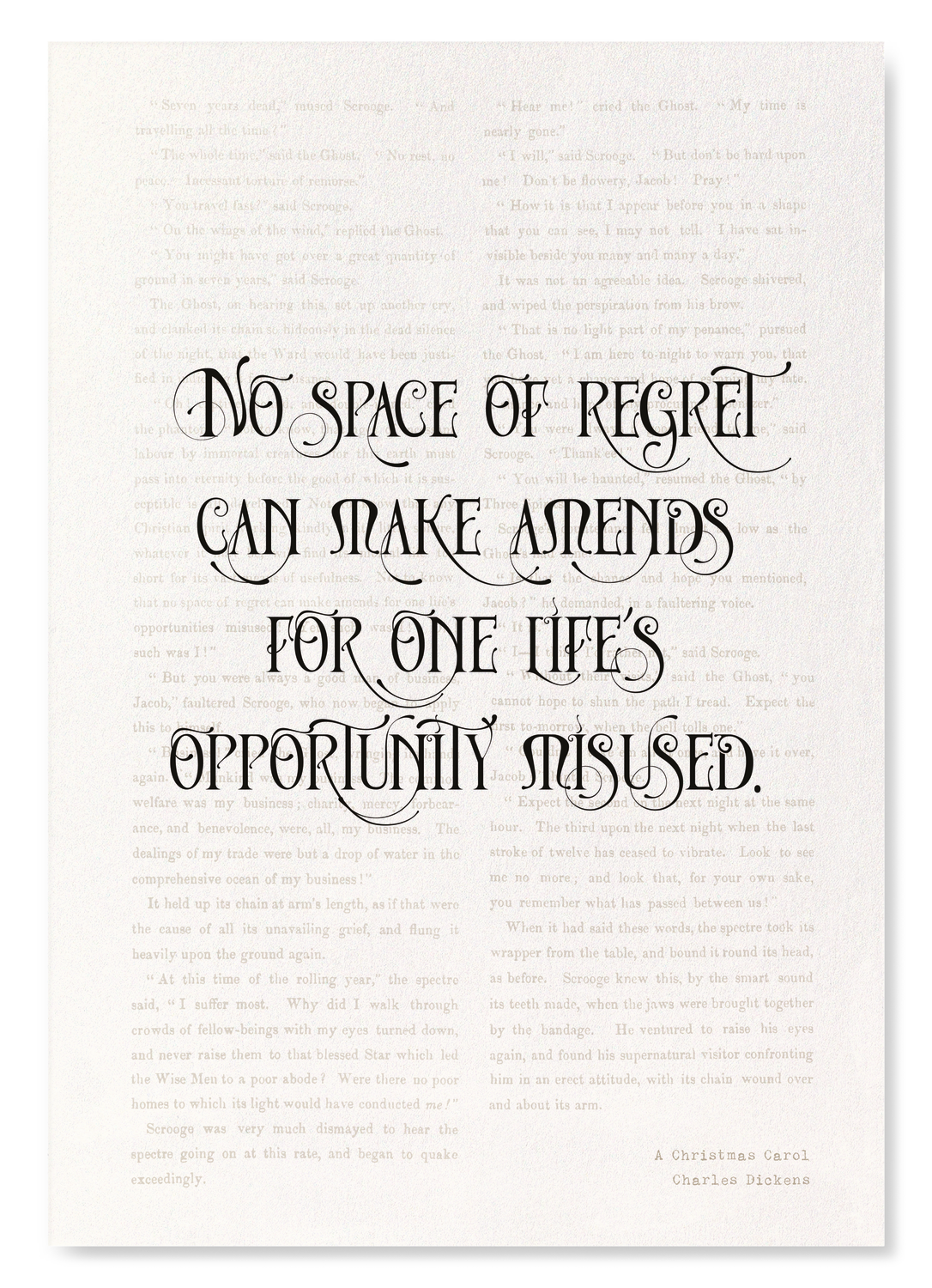 LIFE'S OPPORTUNITY (1843): Victorian Art Print