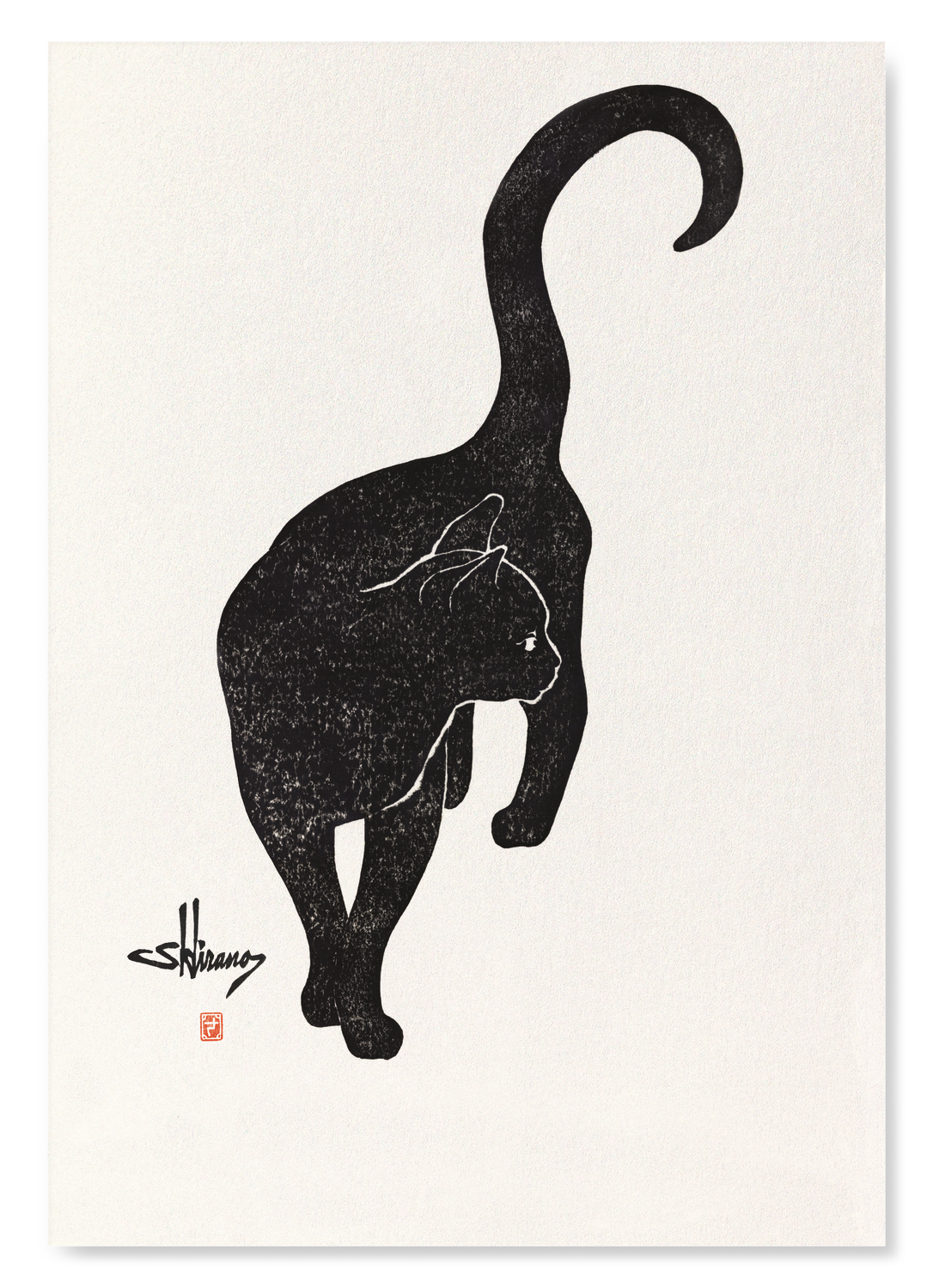 CAT NO.2: Japanese Art Print