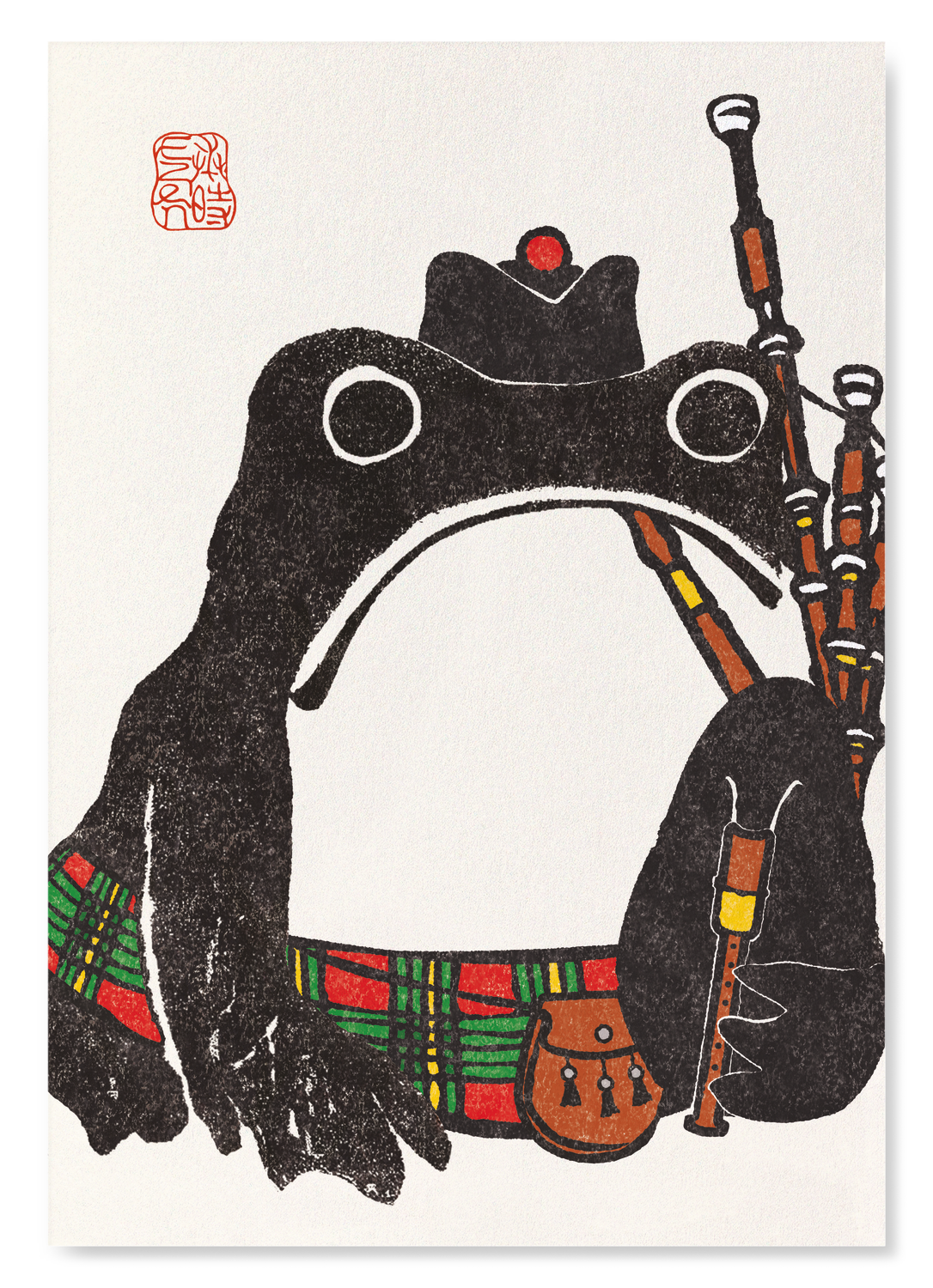 SCOTTISH EZEN FROG: Art Print