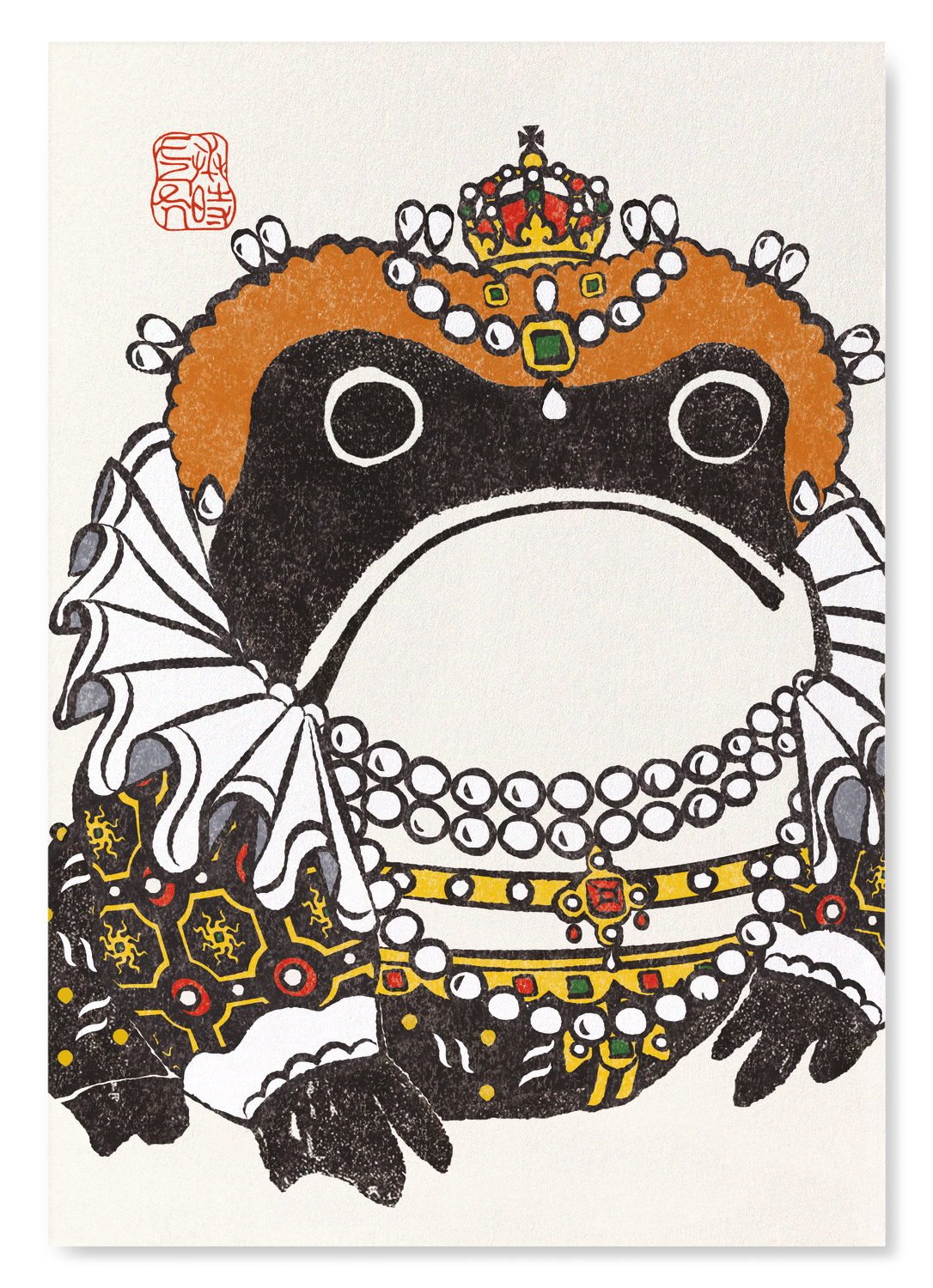 REGINA EZEN FROG: Art Print