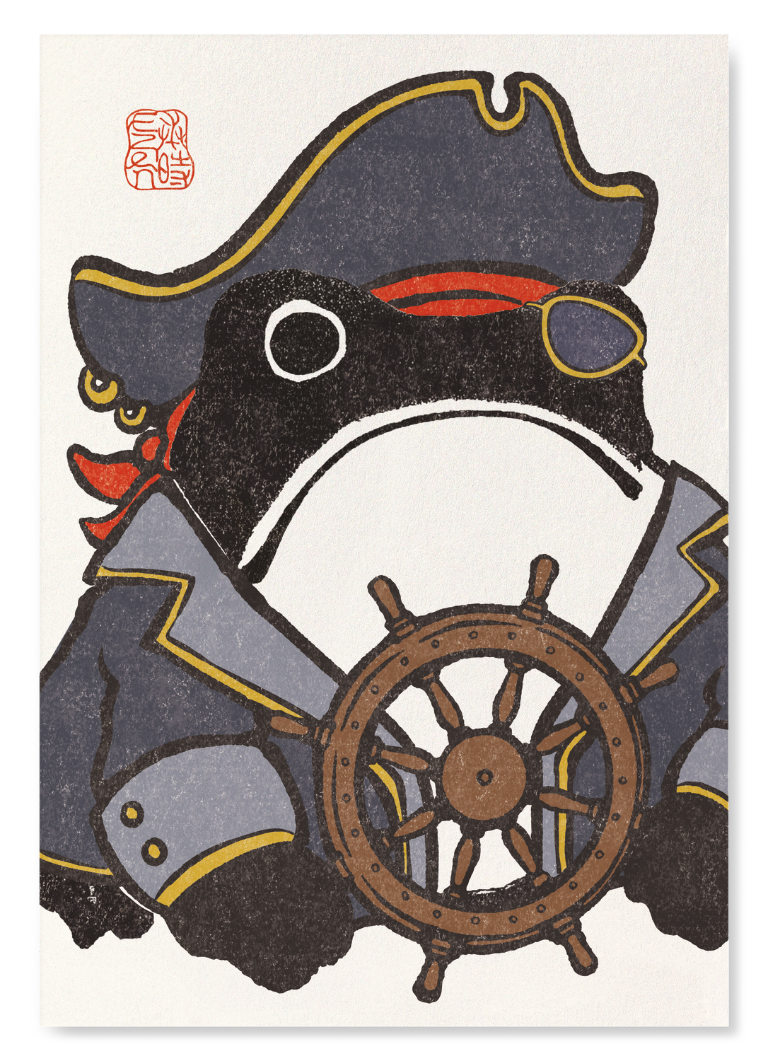 PIRATE EZEN FROG: Art Print