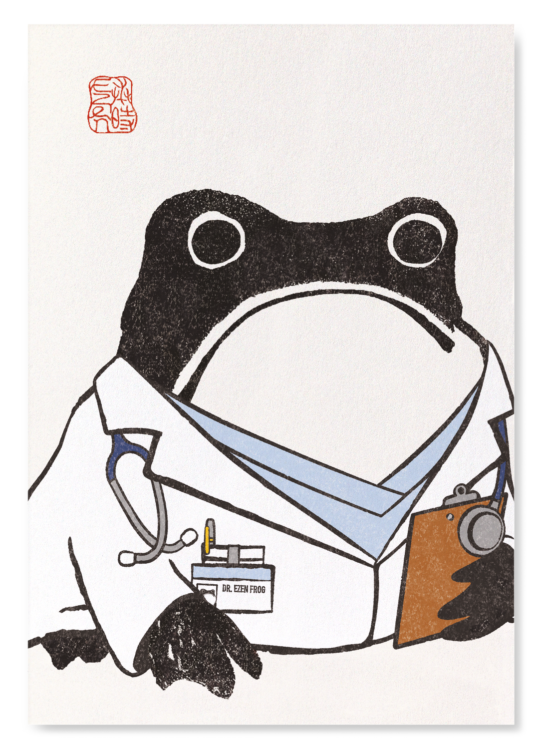 DOCTOR EZEN FROG: Art Print