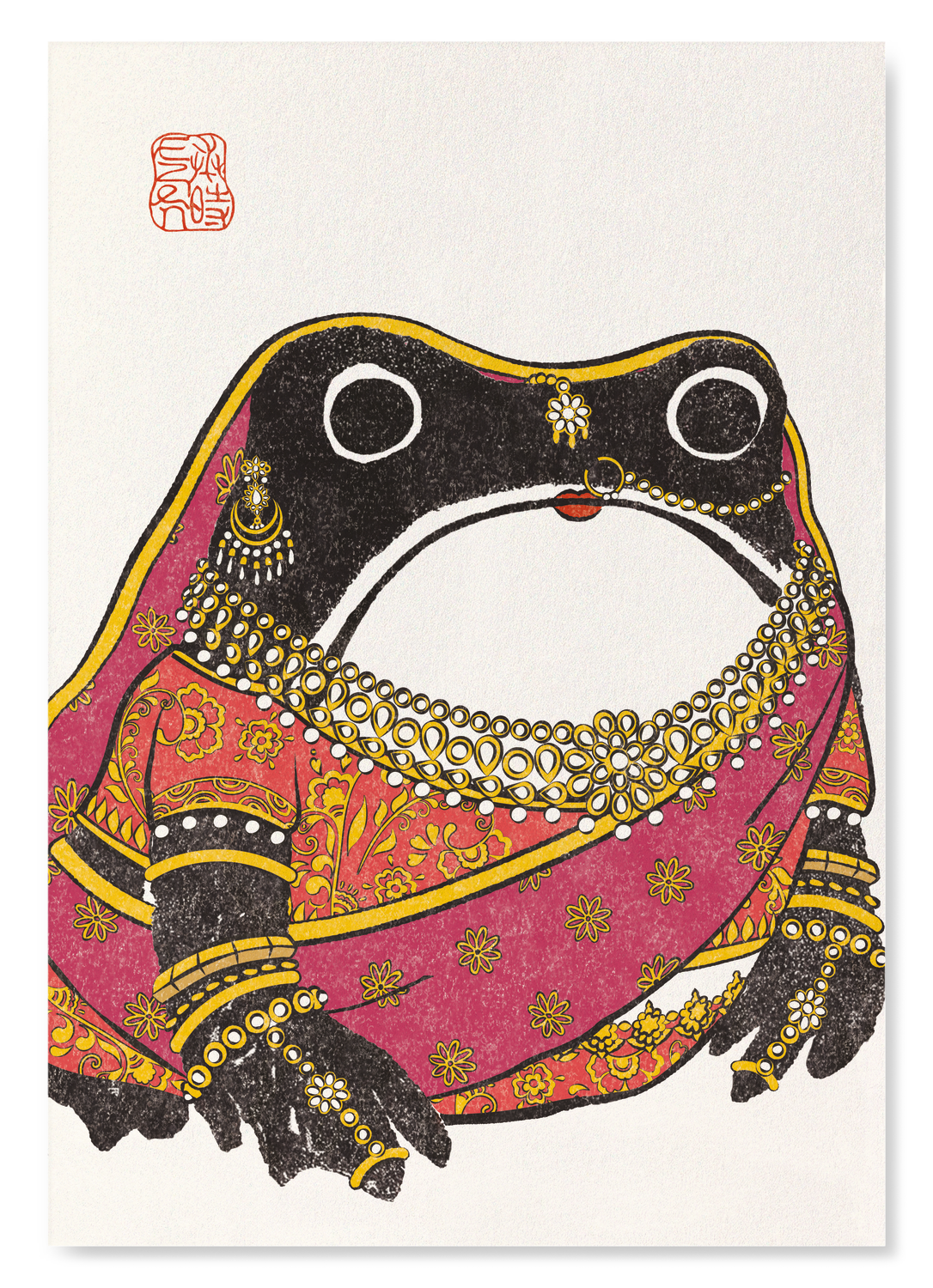 BOLLYWOOD EZEN FROG: Art Print