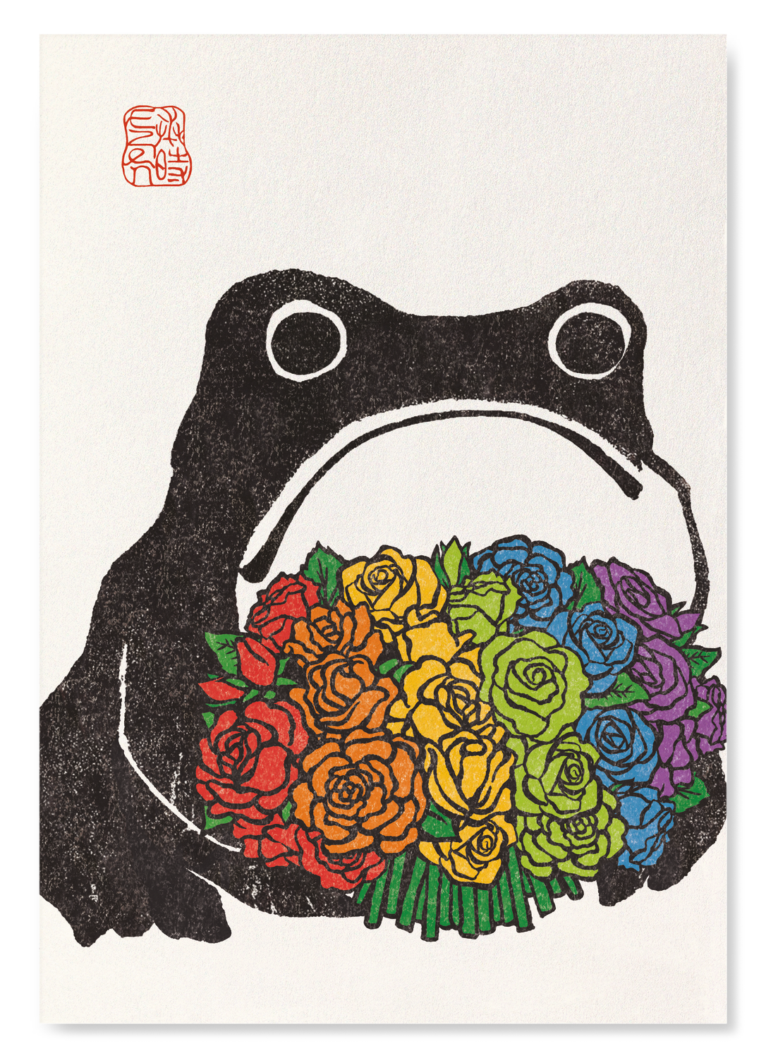 LGBTQ+ FAB EZEN FROG: Art Print