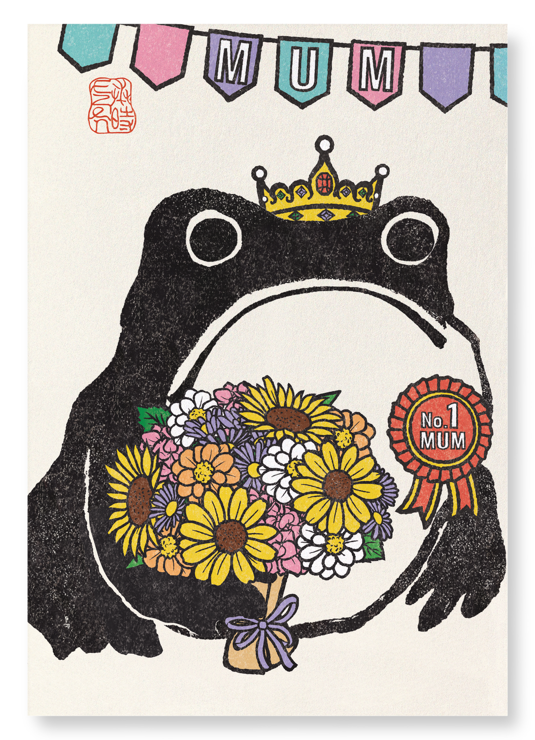 MOTHER'S DAY EZEN FROG: Art Print