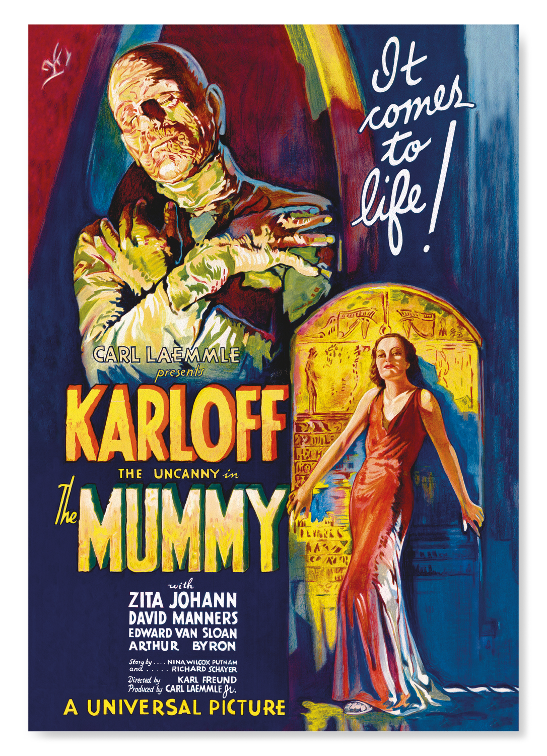 THE MUMMY (1932): Poster Art Print