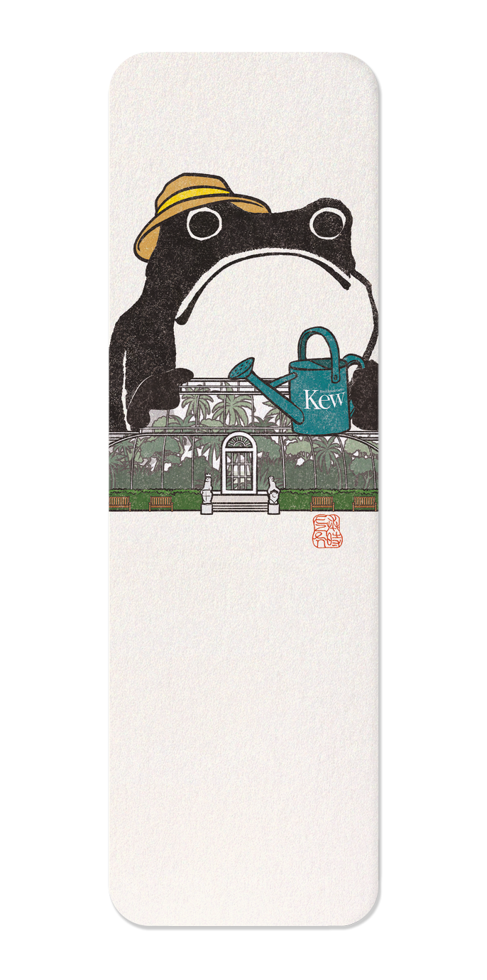 Ezen Designs - Kew Gardens Palm House Ezen Frog - Bookmark - Front
