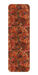 Ezen Designs - Acanthus (Red) - Bookmark - Front