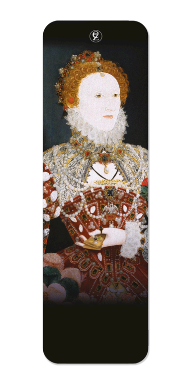 Ezen Designs - Portrait of Queen Elizabeth I (1573) - Bookmark - Front