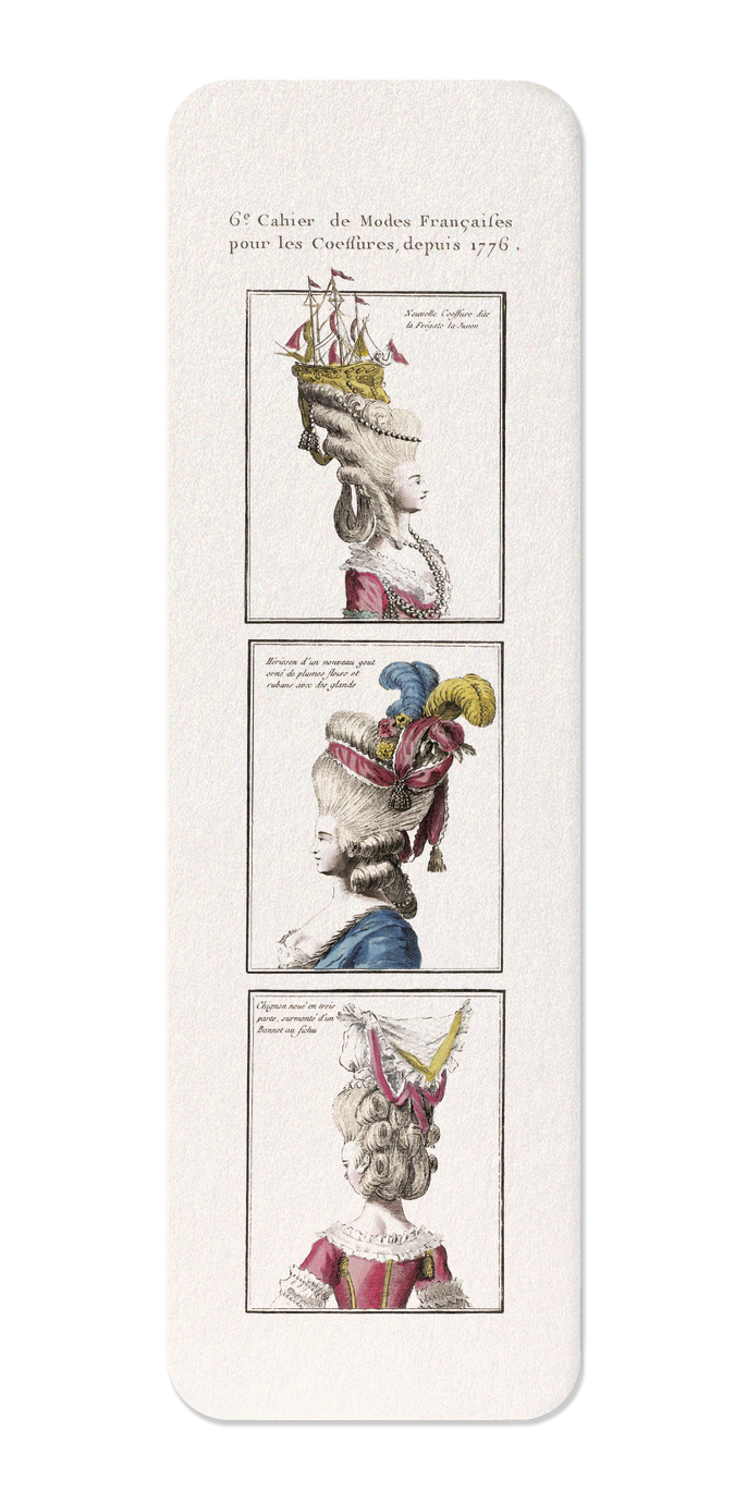 Ezen Designs - LA PARURE DES DAMES NO.2 (1776) - Bookmark - Front