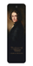 Ezen Designs - Charles Dickens Portrait by Margaret Gillies (1843) - Bookmark - Front