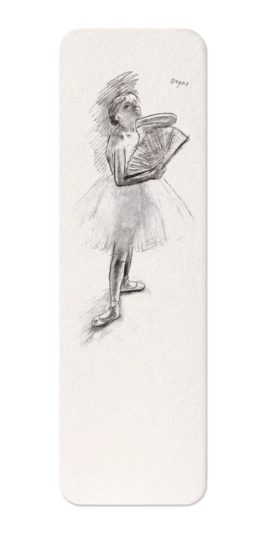 Ezen Designs - Dancer with a Fan (c.1880) - Bookmark - Front