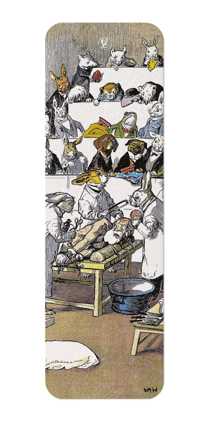 Ezen Designs - Vivisection of Humans (1899) - Bookmark - Front