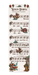 Ezen Designs - TURANDOT - NESSUN DORMA - OPERA MUSIC SCORE - Bookmark - Front