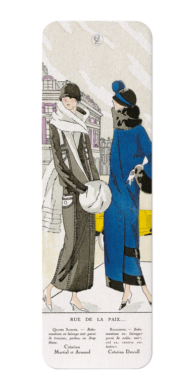 Ezen Designs - Rue de la Paix (1924)-B - Bookmark - Front