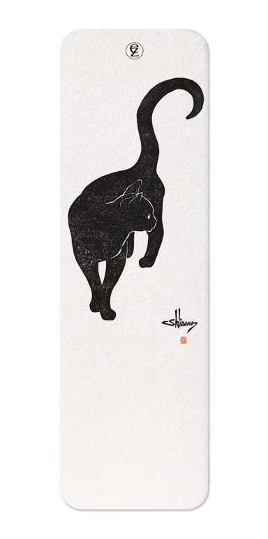 Ezen Designs - Cat no.2 - Bookmark - Front