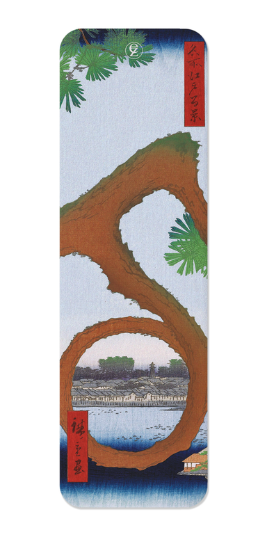 Ezen Designs - Moon Pine at Ueno (1857) - Bookmark - Front