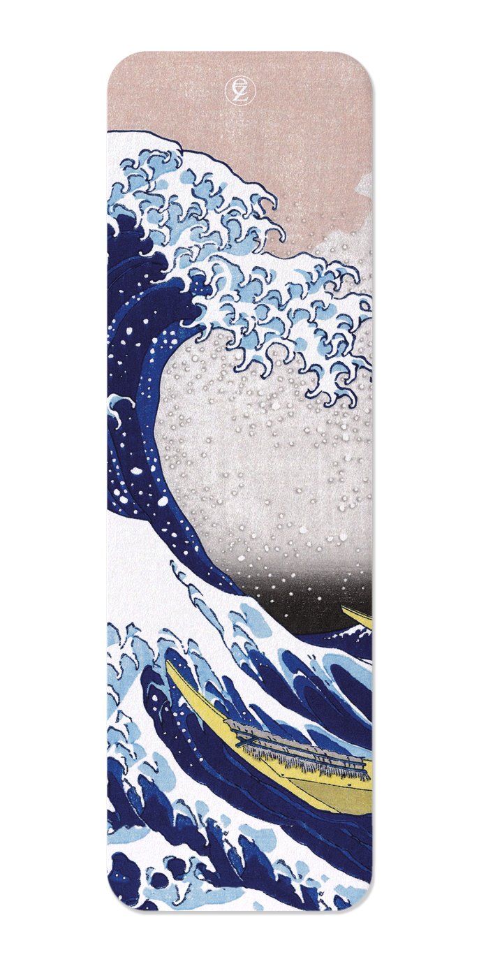 Ezen Designs - Great wave off Kanagawa (1831) - Bookmark - Front