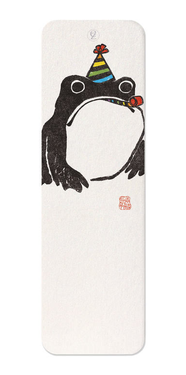 Ezen Designs - PARTY EZEN FROG - Bookmark - Front