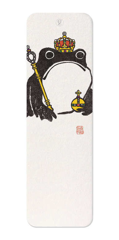 Ezen Designs - Royal Ezen Frog - Bookmark - Front