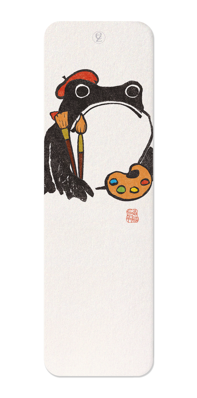 Ezen Designs - Artist Ezen Frog - Bookmark - Front