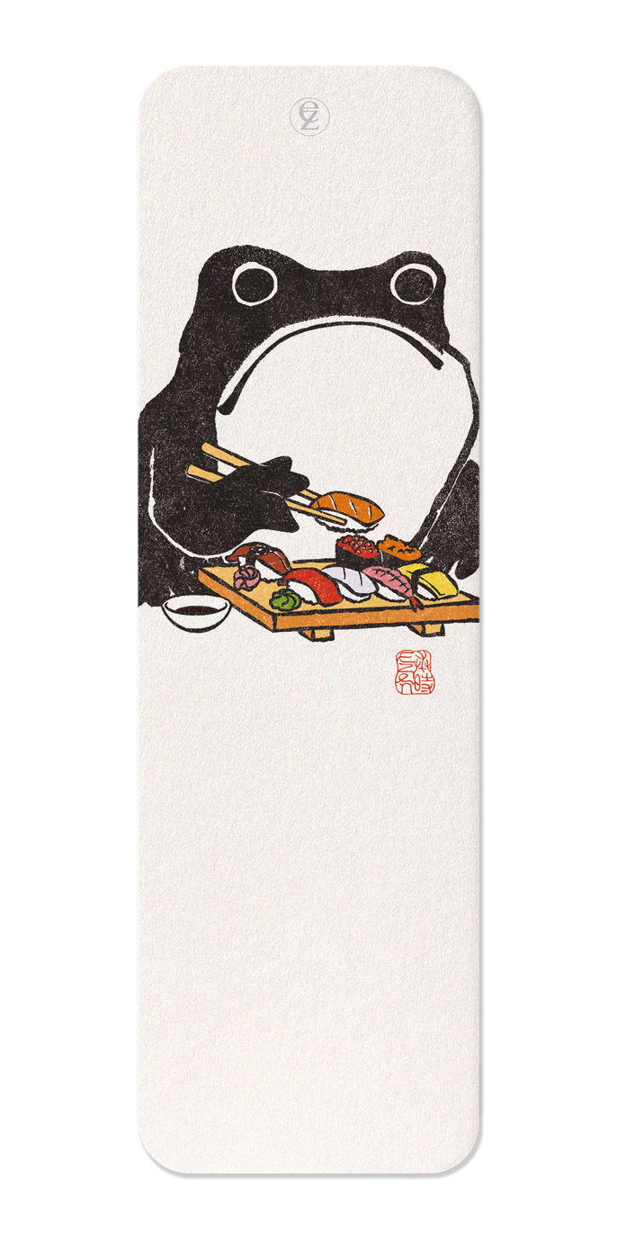 Ezen Designs - Sushi Ezen Frog - Bookmark - Front