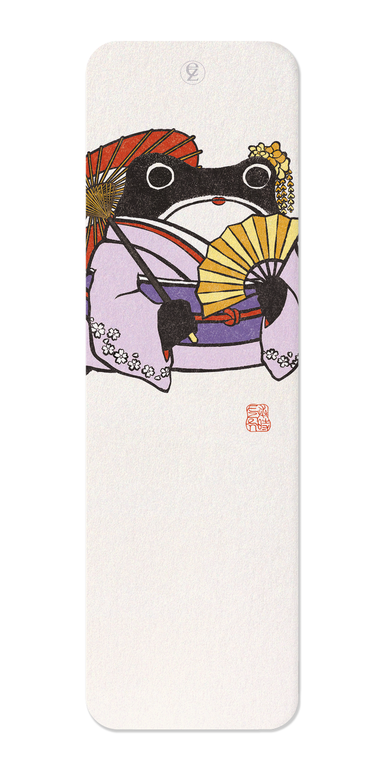 Ezen Designs - GEISHA EZEN FROG - Bookmark - Front