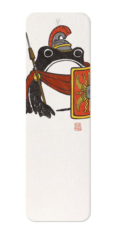 Ezen Designs - Roman Ezen Frog - Bookmark - Front