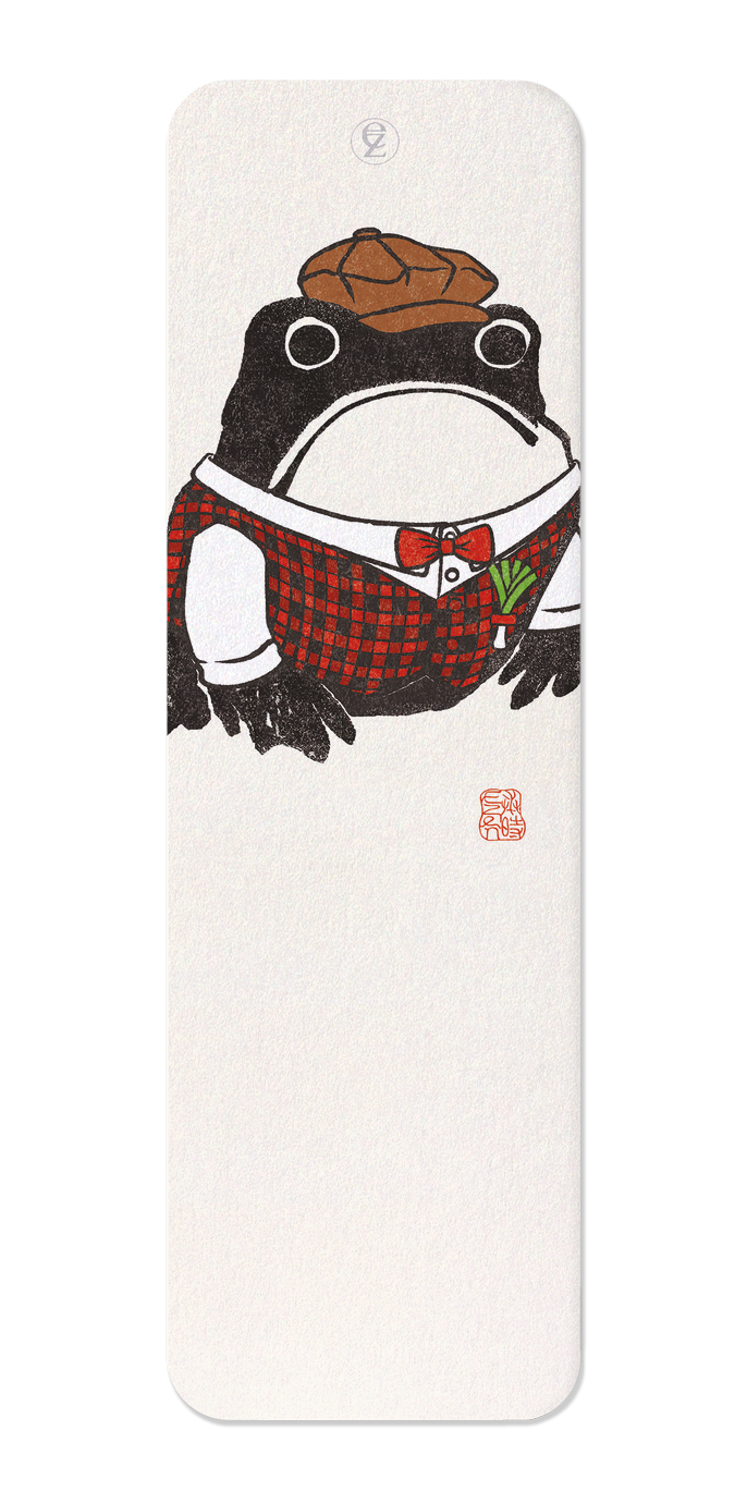 Ezen Designs - Welsh boy Ezen Frog - Bookmark - Front