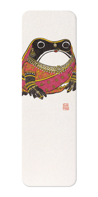 Ezen Designs - Indian Ezen Frog - Bookmark - Front