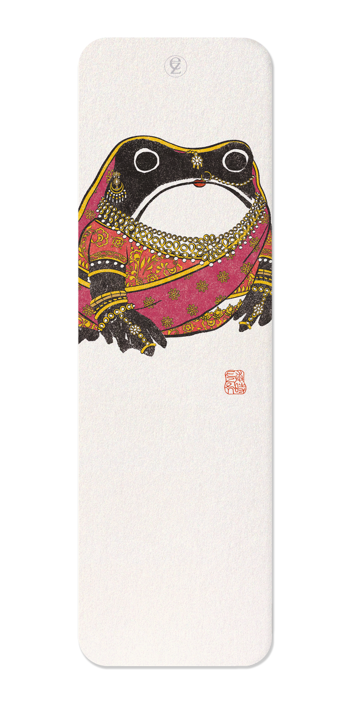 Ezen Designs - Bollywood Ezen Frog - Bookmark - Front