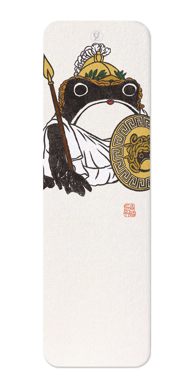 Ezen Designs - Ancient Goddess Ezen Frog - Bookmark - Front